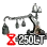 Weight Limit +250 (24 Hours) icon
