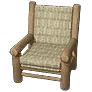 Natural Log Chair icon