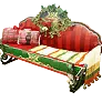 Christmas Decorated Sofa icon