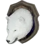 Stuffed Winter Bear Head icon