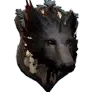 Artisan's Stuffed Feather Wolf Head icon